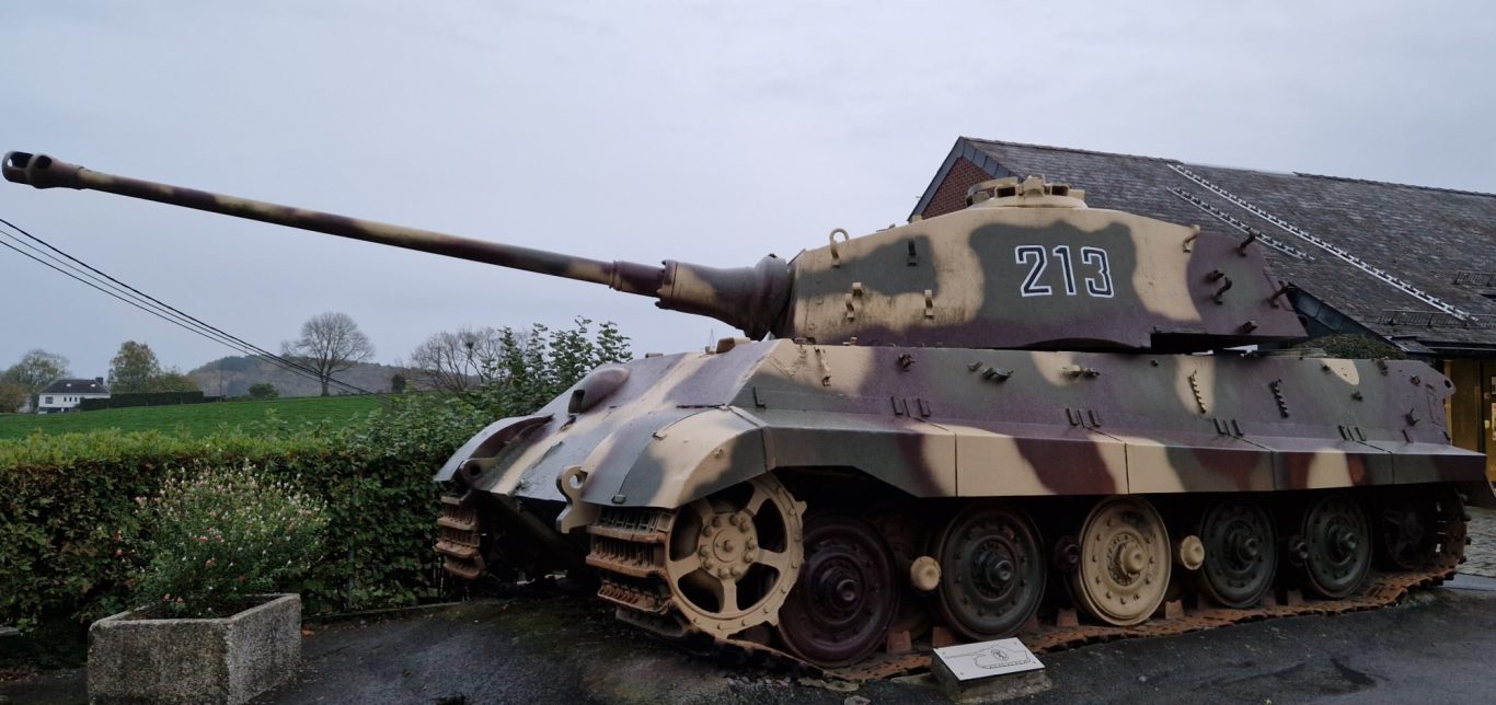 German Tiger Tank in La Gleize
